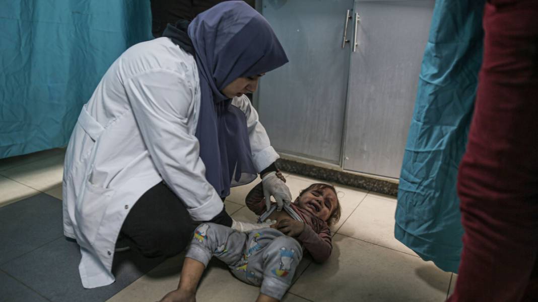 Gazze'de 'insanlık' öldü! Katliamın 38. gününden acı kareler... 6